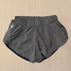 Free People Movement Run for it Shorts XS black gray